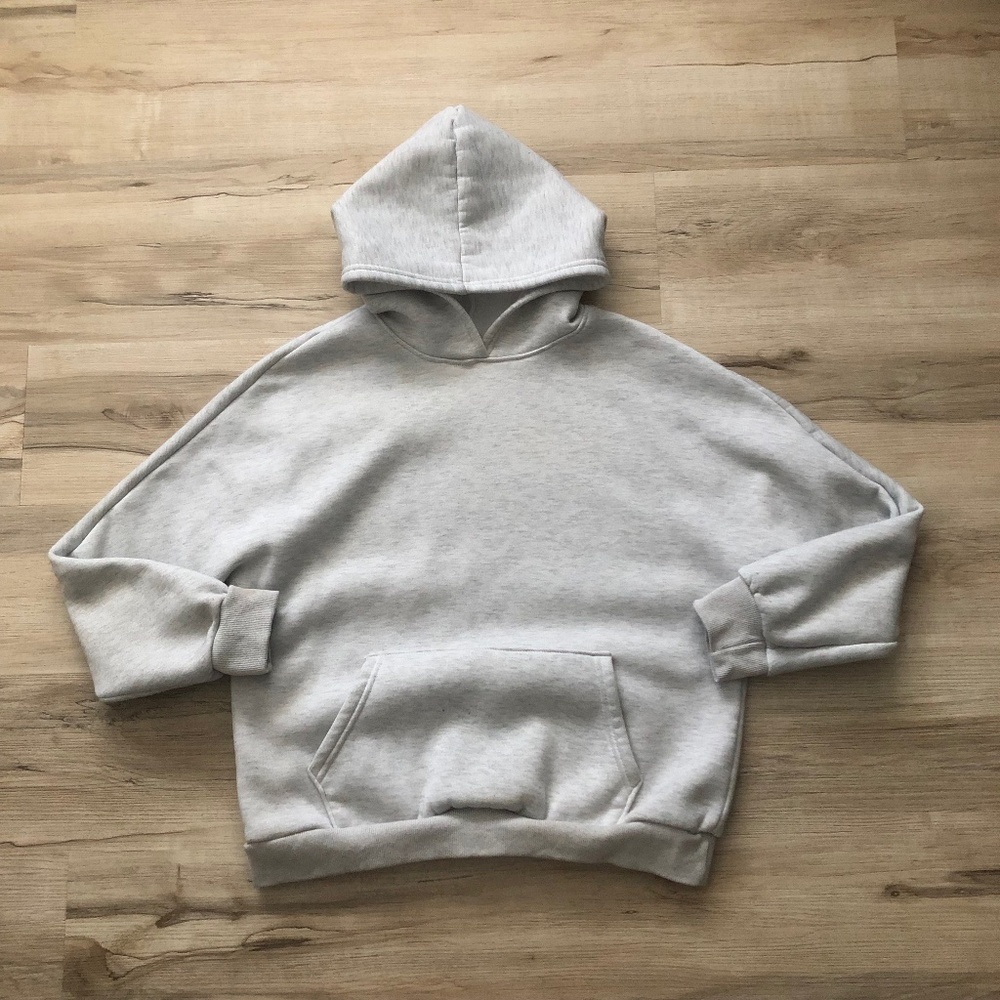 Grey Lightweight Hoodie